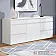 Тумба з шухлядами Комфорт Флекс 1,5 метра МДФ фасад Біла в прихожу-4-thumb
