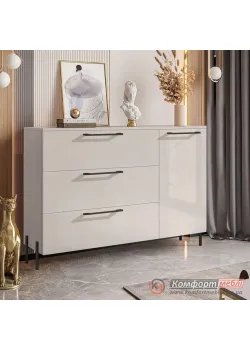 Комод-тумба Комфорт Flex 1200 мм с ДСП фасадами Кашемир в гардеробную