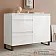 Комод мінімалізм Комфорт Flex 1 м з МДФ Білий в прихожу-4-thumb