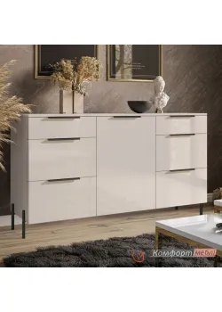 Комод для вещей Комфорт Флекс 1500 мм с ДСП фасадами Кашемир в спальню
