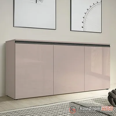 Великий комод Комфорт Флекс 1.5 м ДСП фасад Тоффі для взуття-0
