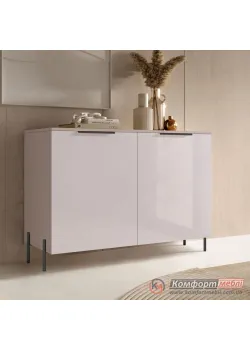 Комод лофт Комфорт Флекс 1 м из МДФ Бархат бежевый для обуви