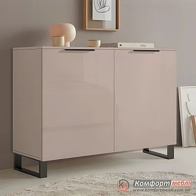 Кремова тумба Комфорт Флекс 100 см з ДСП фасадами Тоффі для взуття-0