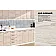 Готова кухня Комфорт Еко 3,5 метра пряма Дуб білений-4-thumb