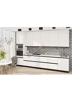 Готова кухня Комфорт Тренд 3600мм Білого кольору