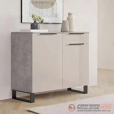 Комод в наявності Комфорт Flex 0 8 метра ДСП фасад Кашемір для взуття-0