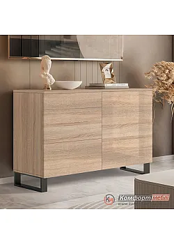 Комод-тумба Комфорт Flex 1200 мм из ДСП Дуб сонома в прихожую