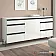Комод класичний Комфорт Flex 1.5 м з ДСП фасадами Білий в гардеробную-4-thumb