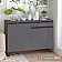 Комод для речей Комфорт Flex 1200 мм ДСП фасад Графітовий для взуття-4-thumb