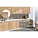 Готова кухня Комфорт Еко 370 см пряма Дуб натуральний-4-thumb