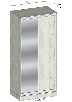 Вариант Шкафа-купе №43 11.10.2025