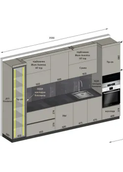 Мебель Вариант Кухни №313 21.10.2025