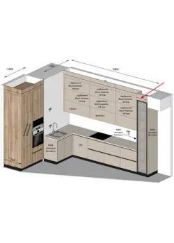 Мебель Вариант Кухни №314 28.10.2025