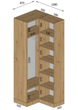 Мебель Вариант Гардероба №36 28.11.2025