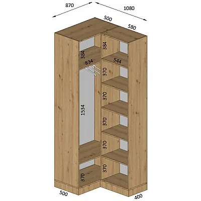 Меблі Варіант Гардеробу №36 28.11.2025-0