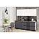 Готова кухня Комфорт Еко 2.2 м пряма Білий, Графіт темний-4-thumb