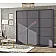 Шафа купе 270 см Комфорт "З 4-х частин" тридверна антрацит-2-thumb