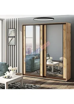 Шафа купе 180 см Комфорт "Модель 7" 2х дверна дуб аппалачі