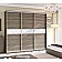 Шкаф купе 2.7 метра Комфорт "Модель 2" трехдверный дуб трюфель-2-thumb