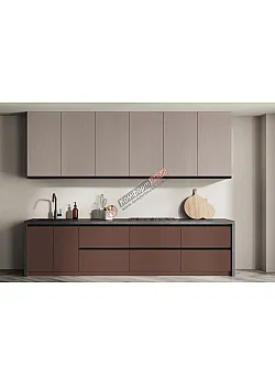 Готовая кухня Комфорт Sigma ручка 2,4 м Капучино, Сахара