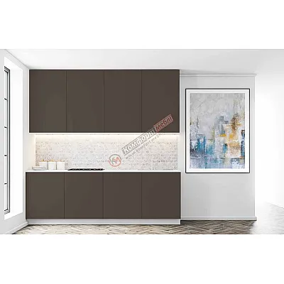 Готовая кухня Комфорт Эко 2 м прямая Черный-0