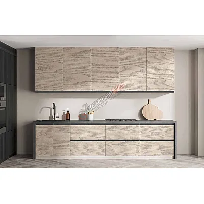 Готовая кухня Комфорт Sigma ручка 2.4 м Дуб беленый-0