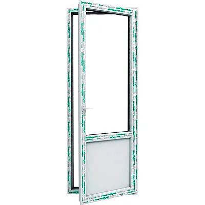 Металопластикові балконні двері Steko V62 поворотно-відкидне 900 x 2000 мм-1