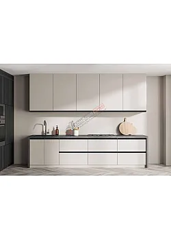 Готова кухня Комфорт Тренд 2,4м Білого кольору