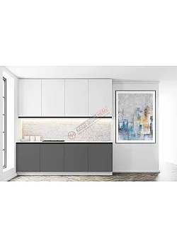 Готовая кухня Комфорт Sigma ручка 2м Белый, Графит