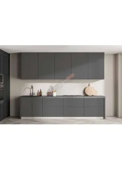 Готова кухня Комфорт Хай-тек 2,4м Графіт