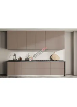 Готовая кухня Комфорт Эко 2400 мм прямая Тоффи