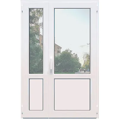 Металлопластиковые входные двери WDS 76MD 1300 x 2000 мм-0