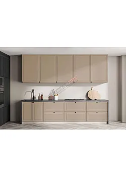 Готовая кухня Комфорт Диамант 2.4м Капучино