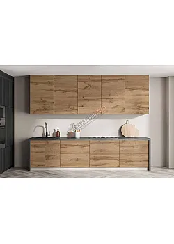 Готовая кухня Комфорт Эко 2,4 м прямая Дуб золотой