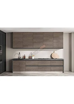 Готовая кухня Комфорт Sigma ручка 2.4 метра Дуб трюфель