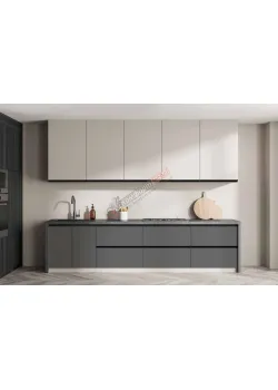 Готова кухня Комфорт Тренд 2400 мм Білий, Графіт темний