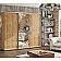 Шафа купе 2.5 метра Комфорт "ДСП" глянець тридверна дуб золотий-2-thumb