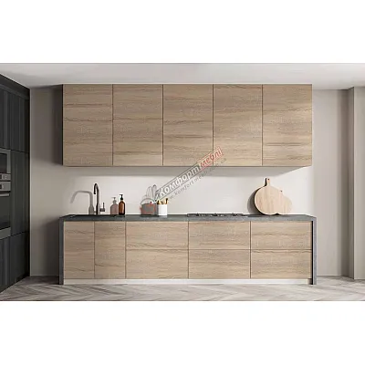 Готова кухня Комфорт Еко 2.4 м пряма Дуб сонома-0