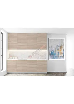 Готовая кухня Комфорт Эко 2.0 метра прямая Дуб сонома