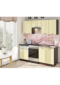 Готова кухня Комфорт Хай-тек 2м Ваніль