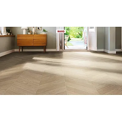 Ламінат Haro Tritty 200 Aqua Chevron Oak White-1