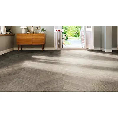 Ламінат Haro Tritty 200 Aqua Chevron Oak Grey-1