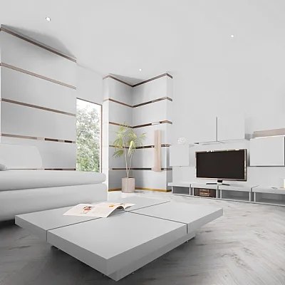 Ламінат Herringbone Milenium Oak White | 3516-1