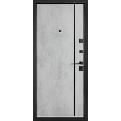Вхідні Двері В-83 (квадро) 554 Оксид темний/Оксид світлий Булат-2