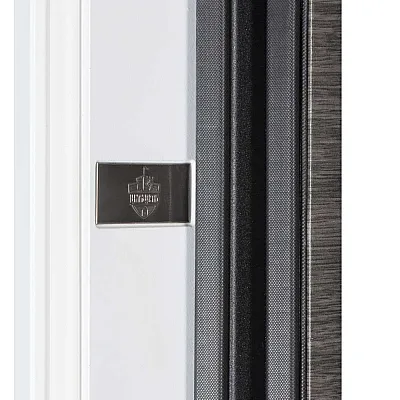 Вхідні Двері В-83 (квадро) 593/248 Венге горизонт сірий/Біла шагрень Булат-8