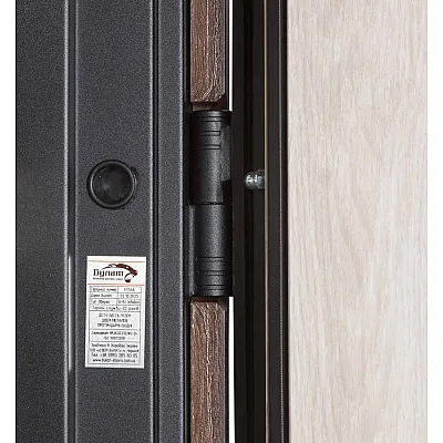 Вхідні Двері В-83 (квадро) 584/589 Дуб табак/Дуб немо лате Булат-7