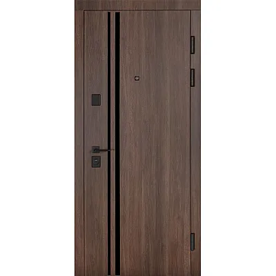 Вхідні Двері В-83 (квадро) 584/589 Дуб табак/Дуб немо лате Булат-1