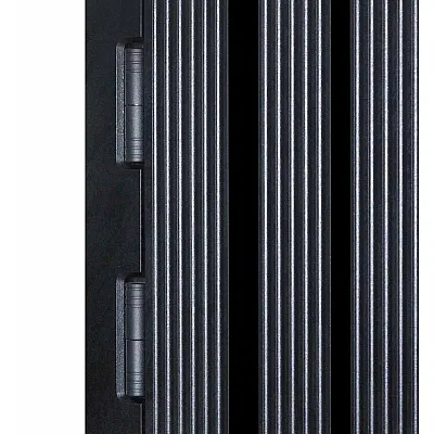 Вхідні Двері Тандем (квадро) 586/гладка Оксид чорний Весь декор/Білий матовий гладкий Булат-6