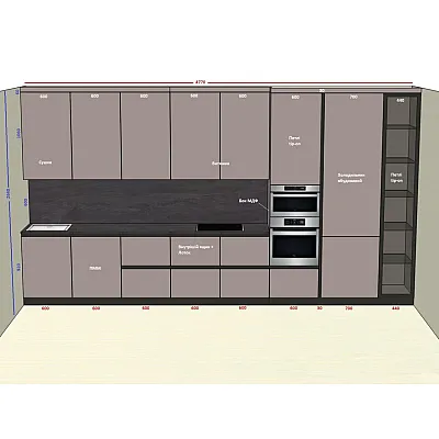 Меблі Варіант Кухні №318 11.12.2025-0