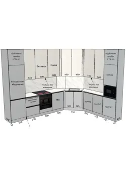 Меблі Варіант Кухні №320 15.12.2025